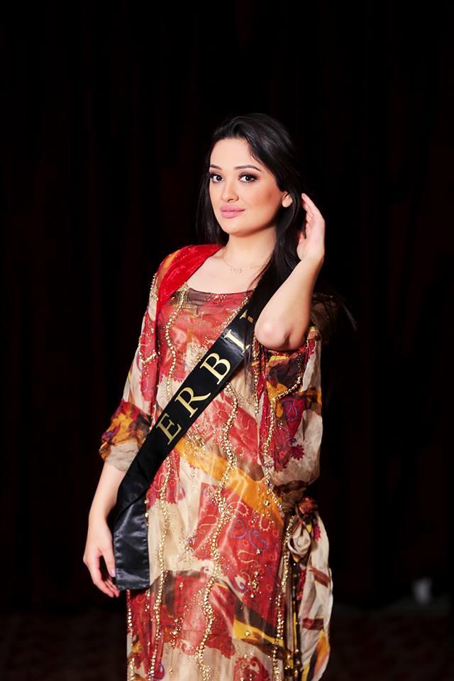 Miss Erbil 2017 Sara Abdulwahid during the Miss Iraq Pageant ceremony in Baghdad, Iraq, May 25, 2017. (Photo: Miss Iraq)